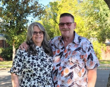 Steve, Founder of VoiceForEternity, with his wife